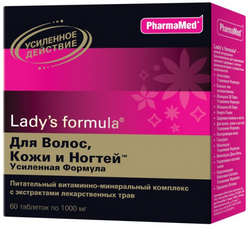 Биокомлекс Lady’s formula "Для Волос, Кожи и Ногтей. Усиленная формула"