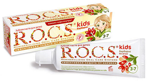 Зубная паста R.O.C.S. Kids для детей 4−7 лет