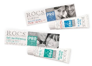 Серия зубных паст R.O.C.S. Pro  —  эффективно и безопасно